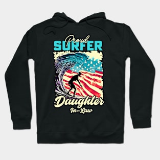 Proud Surfer Daughter-in-Law Hoodie